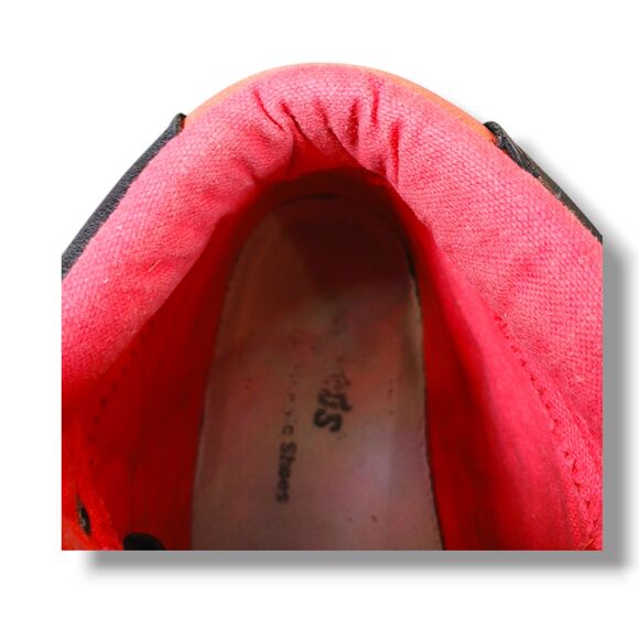 Pro Keds Sneaker Size 12 Black Red Leather Upper  Royal Plus Hi D-Ring Rare 2011 - Picture 9 of 16